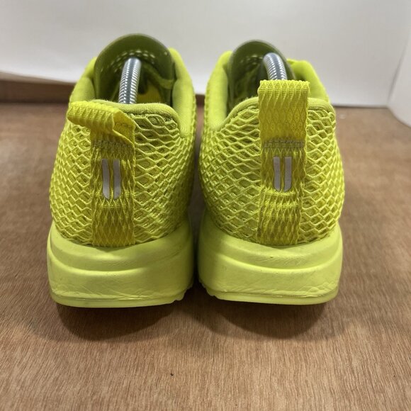 No Bull Trainer Men Size 10.5 Neon Green Low Top Superfabric Gym Shoes Sneakers